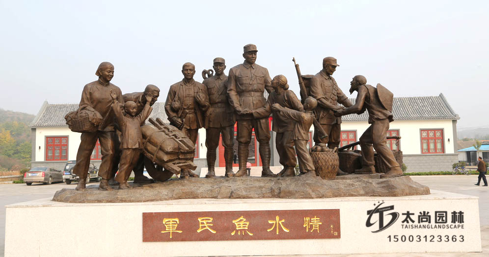铸铜雕塑，，，，球盟会园林