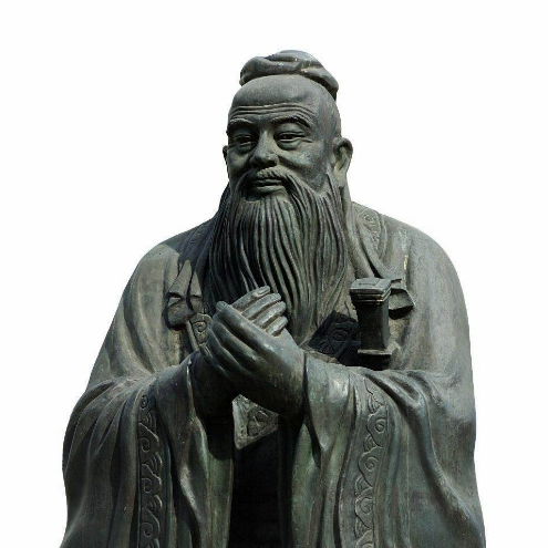 孔子雕塑-孔子石雕-校园雕塑定做-球盟会雕塑
